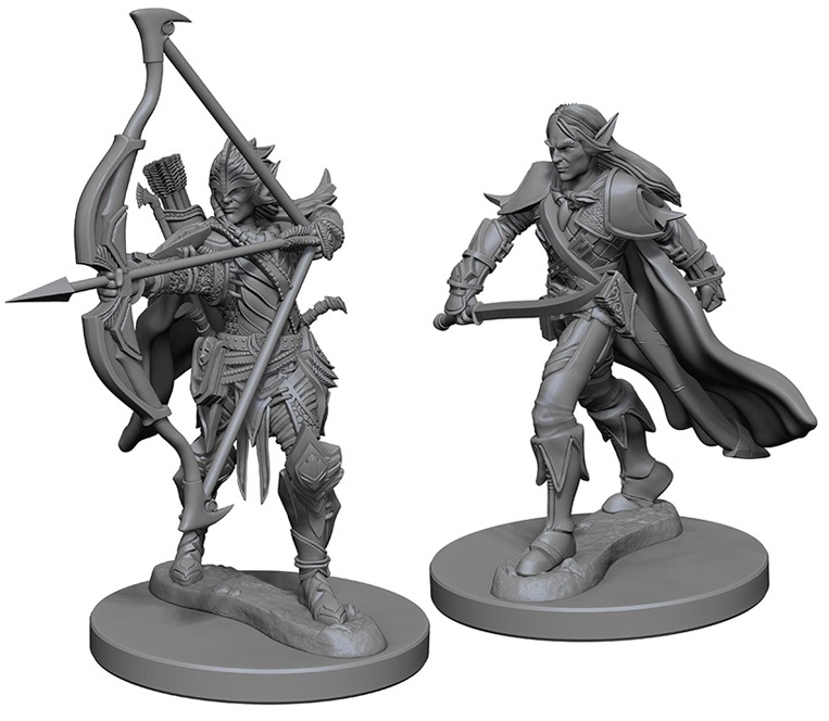 Pathfinder Battles Unpainted Minis - Human Male Fighter